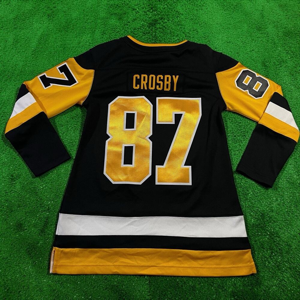 Women’s Small Sidney Crosby Pittsburgh Penguins Fanatics Breakaway Jersey Black